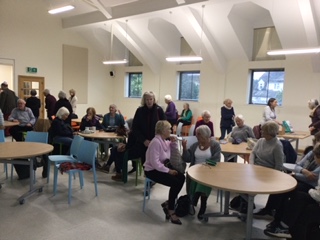 Members at one of the Speaker Meetings at St Hugh's 