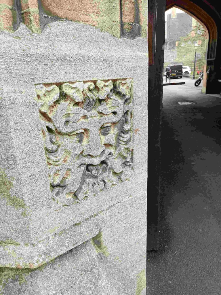 A "Green Man" at New College