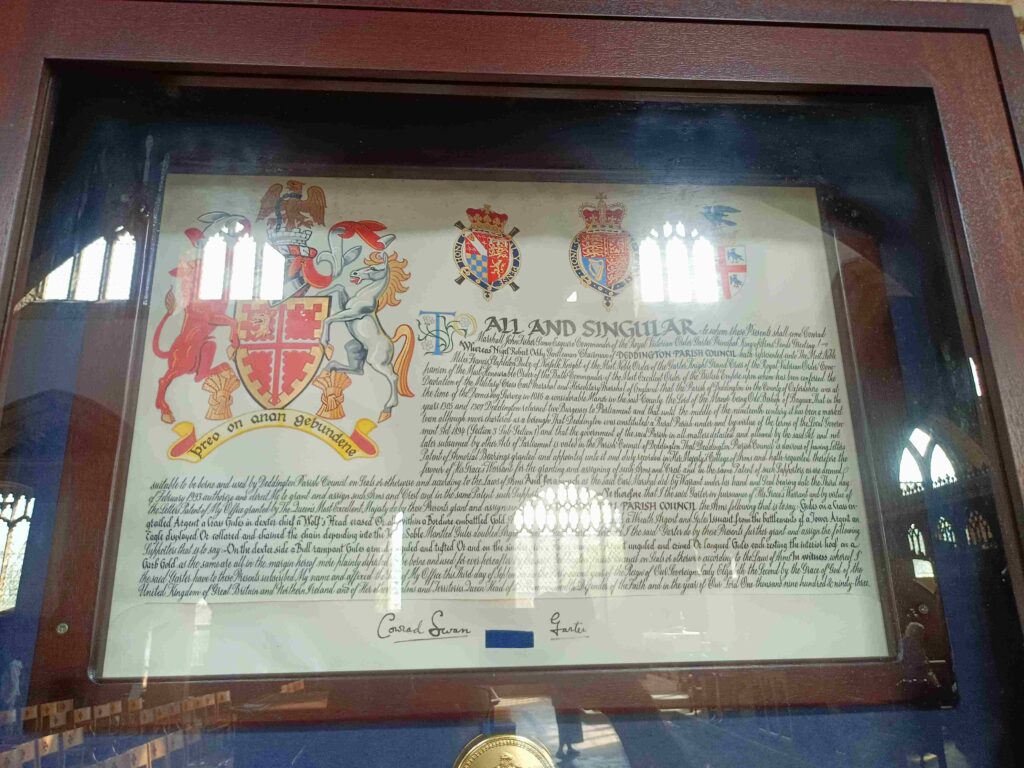 A proclamation about the Coat of Arms