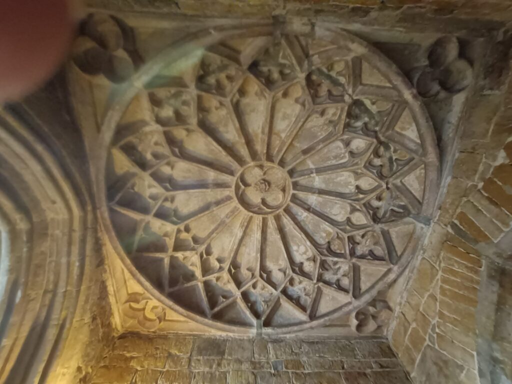 the Saucer Vault in the North Aisle