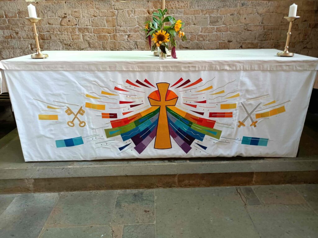 a modern Altar Frontal