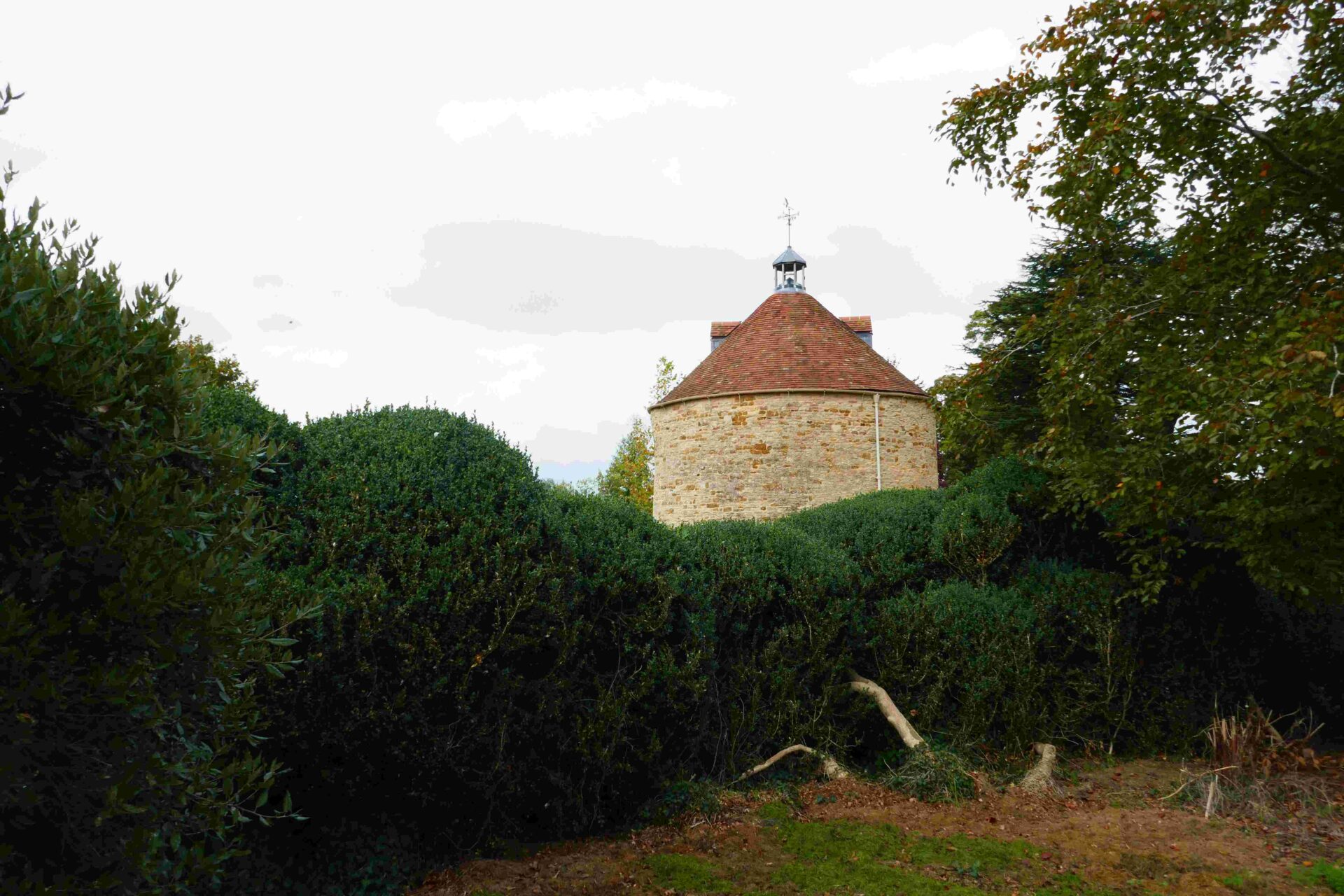 The Dovecote in the adjoining Manor Grounds