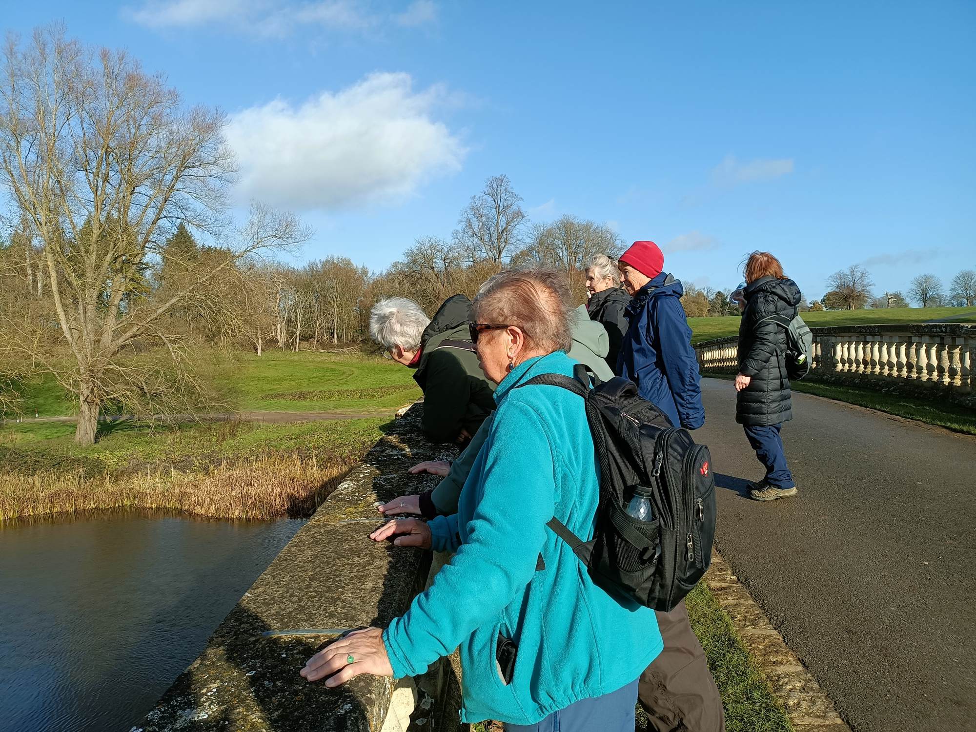 the group on the glyne bridge