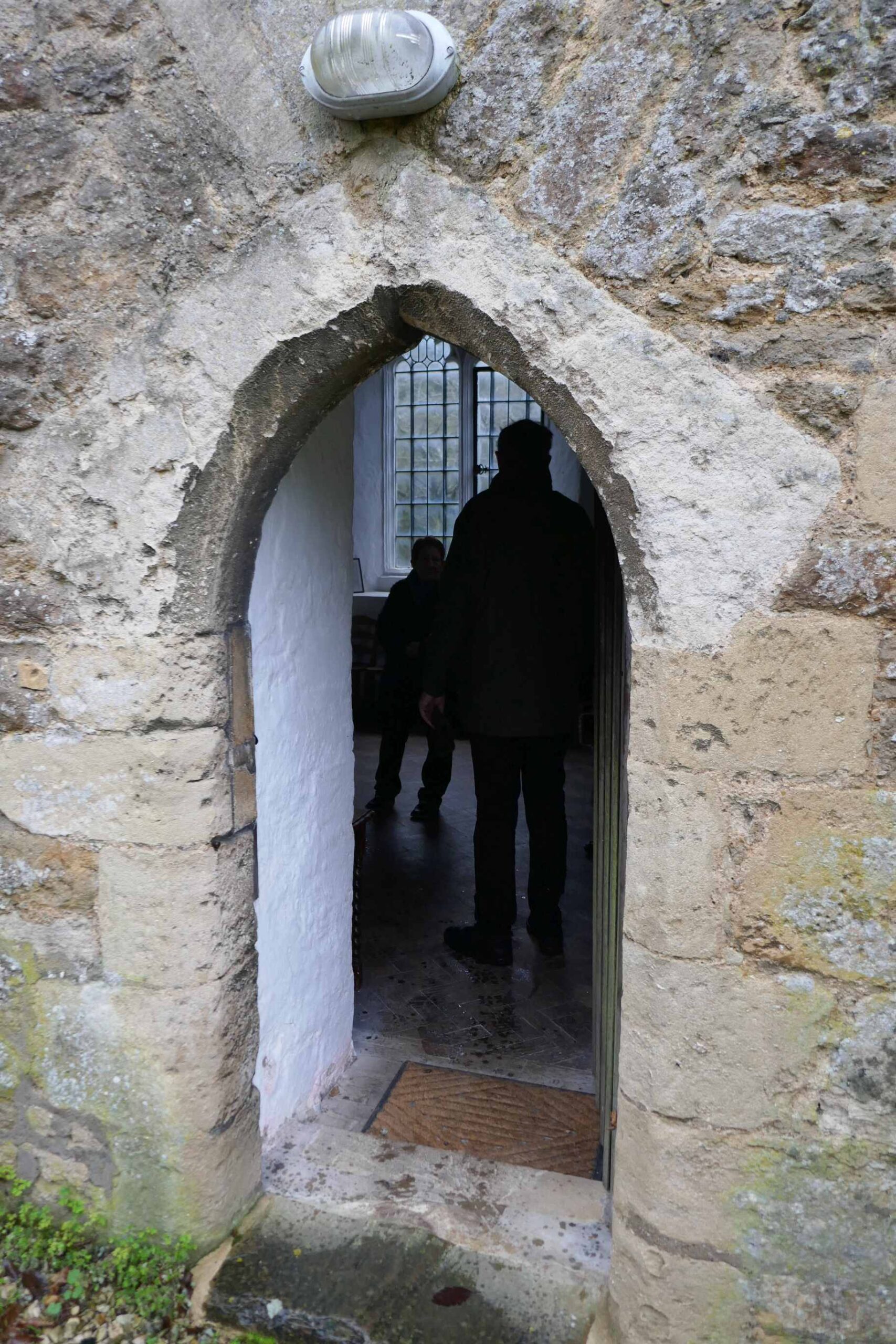 The way in - an ancient doorway with an arch above